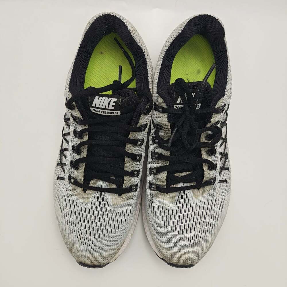 Nike Air Zoom Pegasus 32 Womens Size 9 Running Shoes Grey Black 749344-002 - Picture 4 of 8
